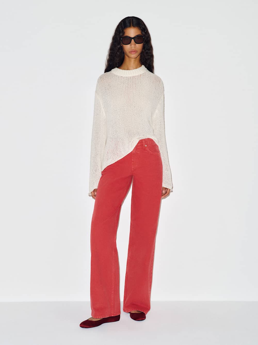 Cary Low Rise Slouchy Wide Leg Jeans