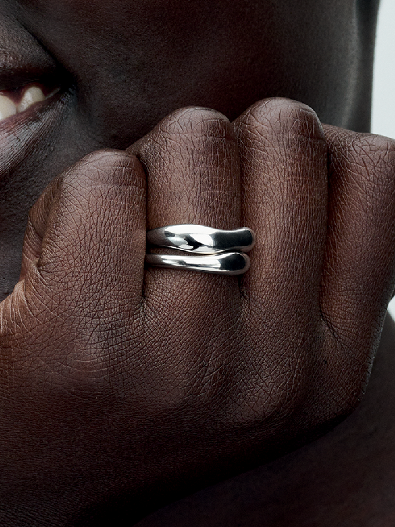 Organically Shaped Stacking Rings