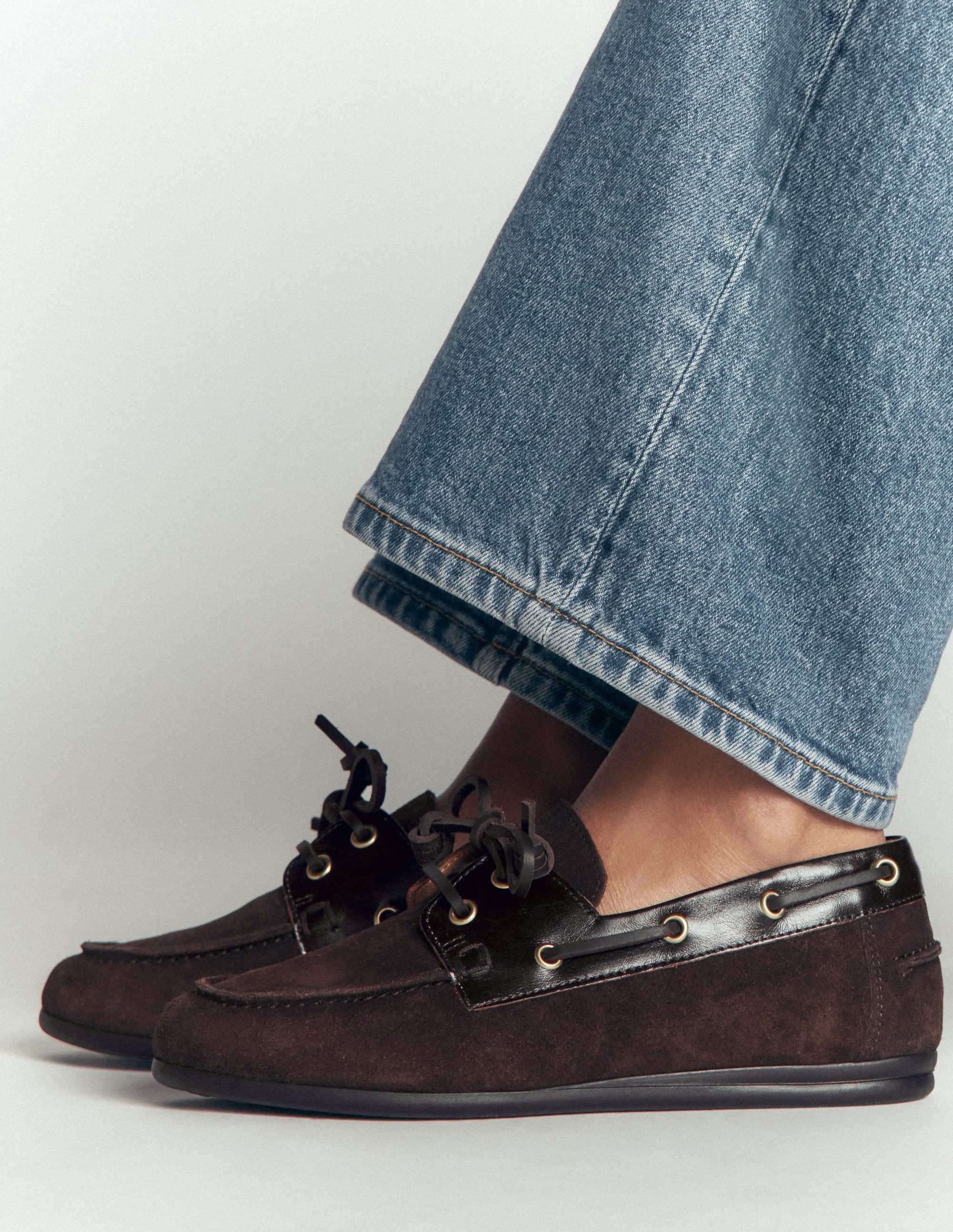 Boden, Lace-Up Boat Shoes