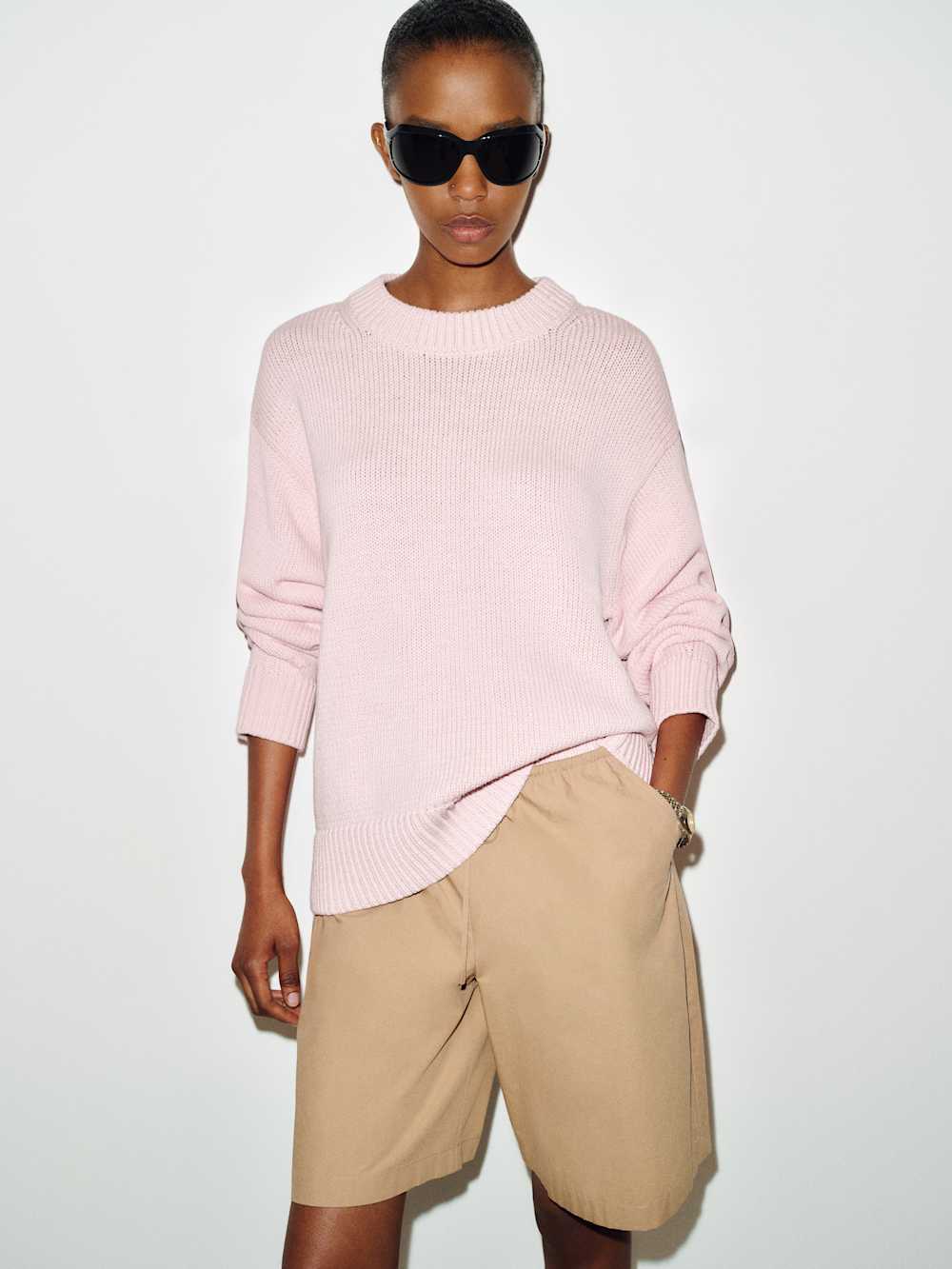 Cove Cotton Oversized Crew