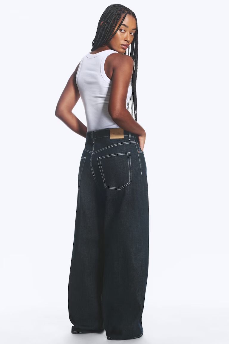 Weekday, Astro Mid Rise Loose Baggy Unisex Jeans