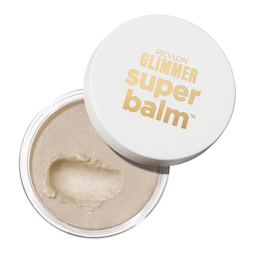 Revlon Glimmer Super Balm, Highlighter Makeup, 001 Chill Vibes, 0.06 Oz