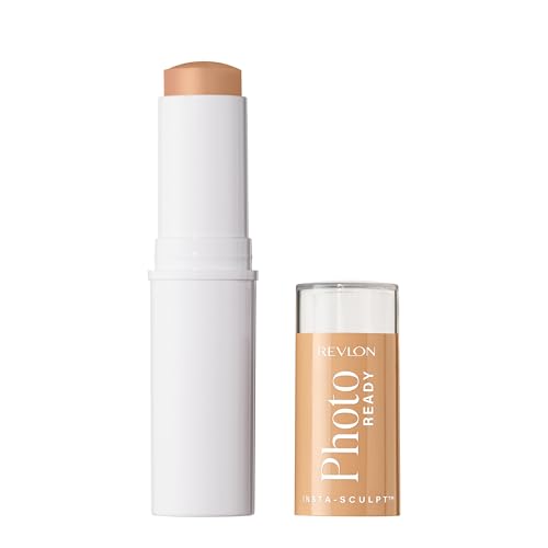 Revlon Photoready Insta-Sculpt, Bronzer & Contour, 410 Chiseled, 0.31 Oz