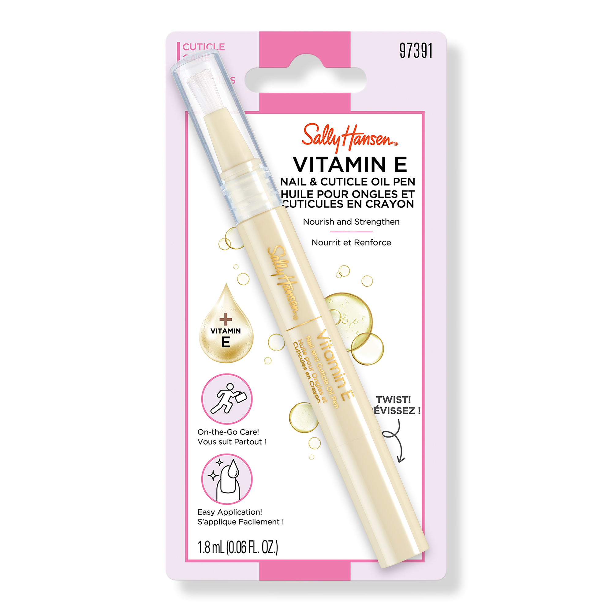 Vitamin E Nail & Cuticle Oil Pen