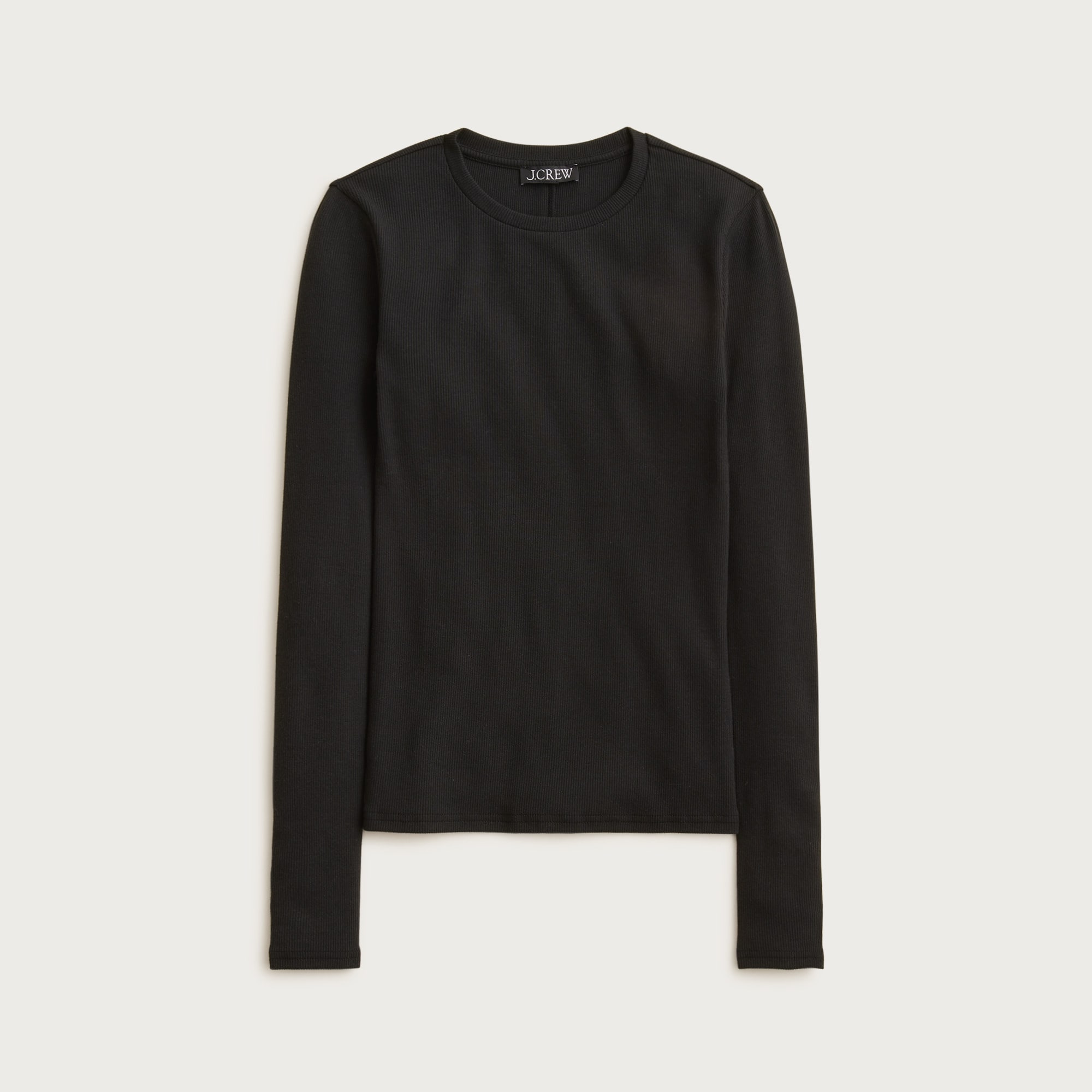 Perfect Rib Long-Sleeve T-Shirt