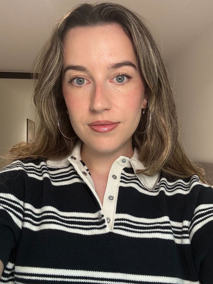 Deputy beauty editor Grace Lindsay testing the best foundations for oily skin