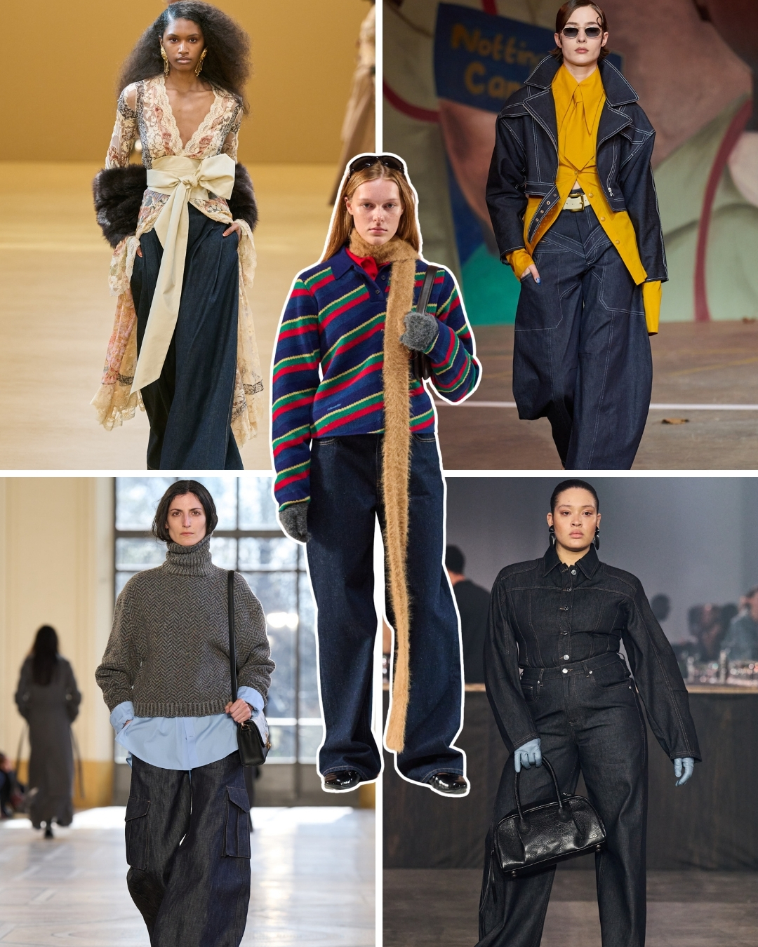 autumn jeans trends 2026 indigo wash jeans