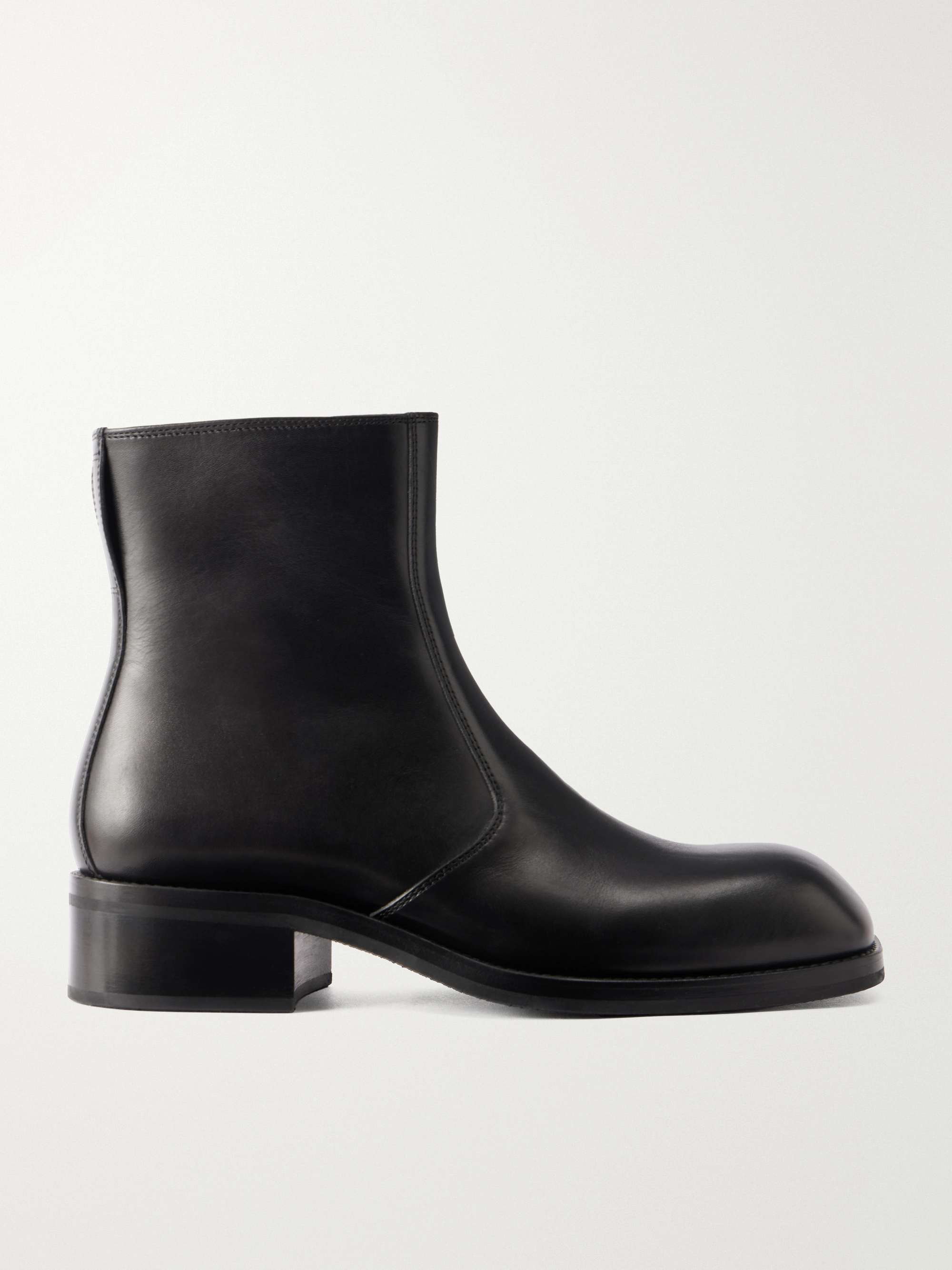 Leather Ankle Boots