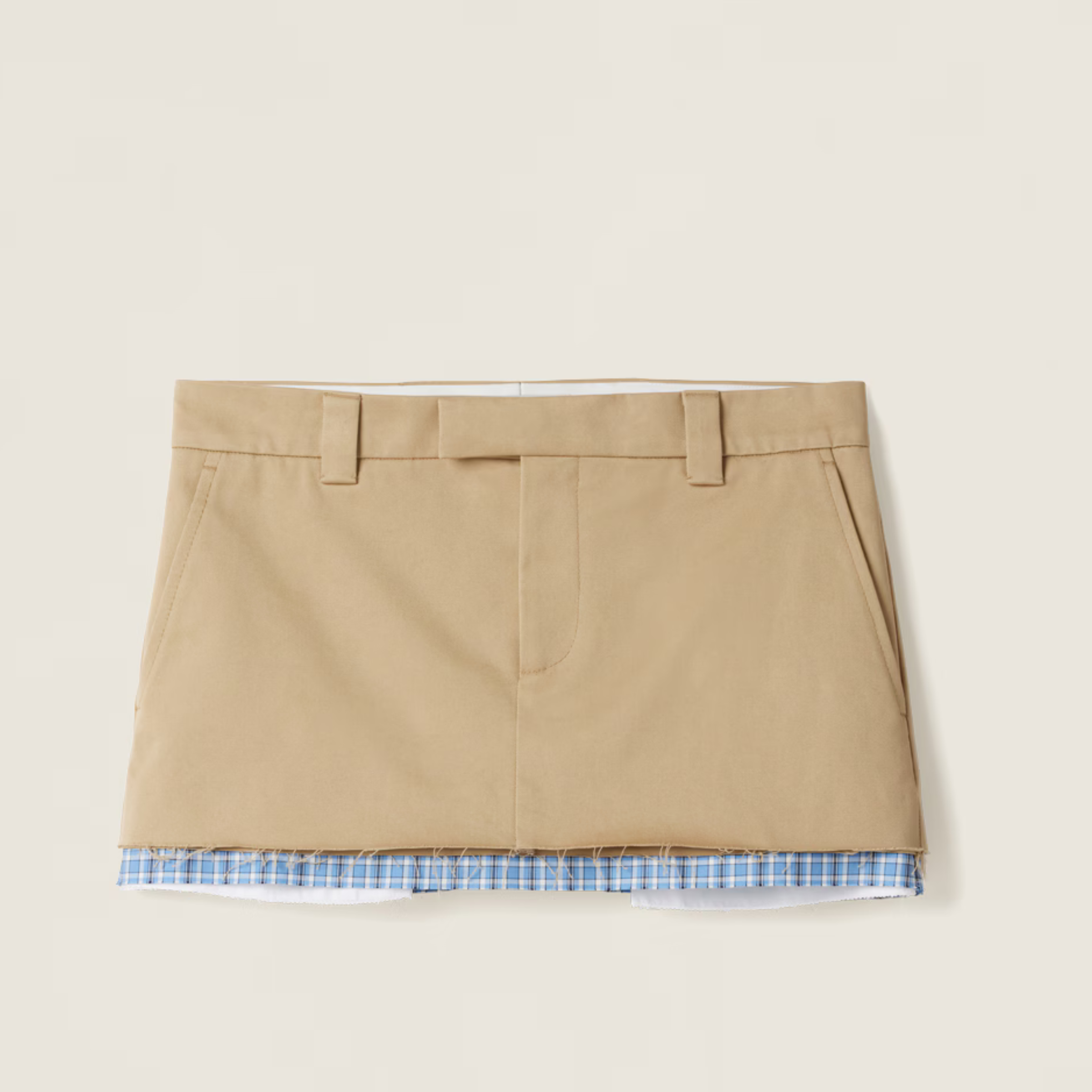 Chino Miniskirt