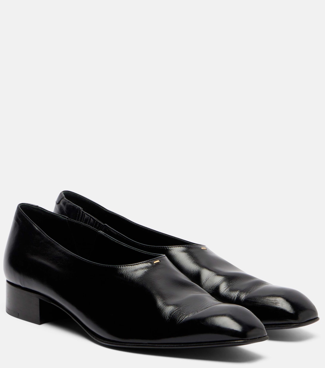 Colt Leather Loafers in Black - Khaite