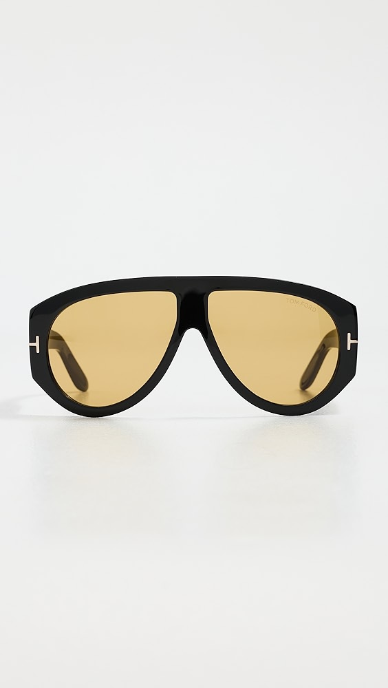 Bronson Sunglasses - Shiny Black