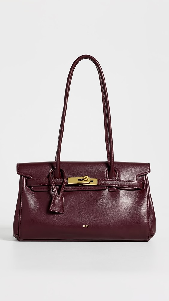 Yara Shoulder Bag - Deep Burgundy