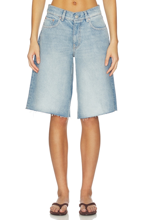 Abby Low Rise Relaxed Denim Short