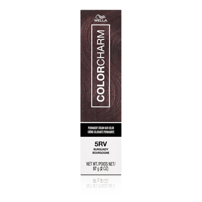5rv Burgundy Permanent Cream Hair Color