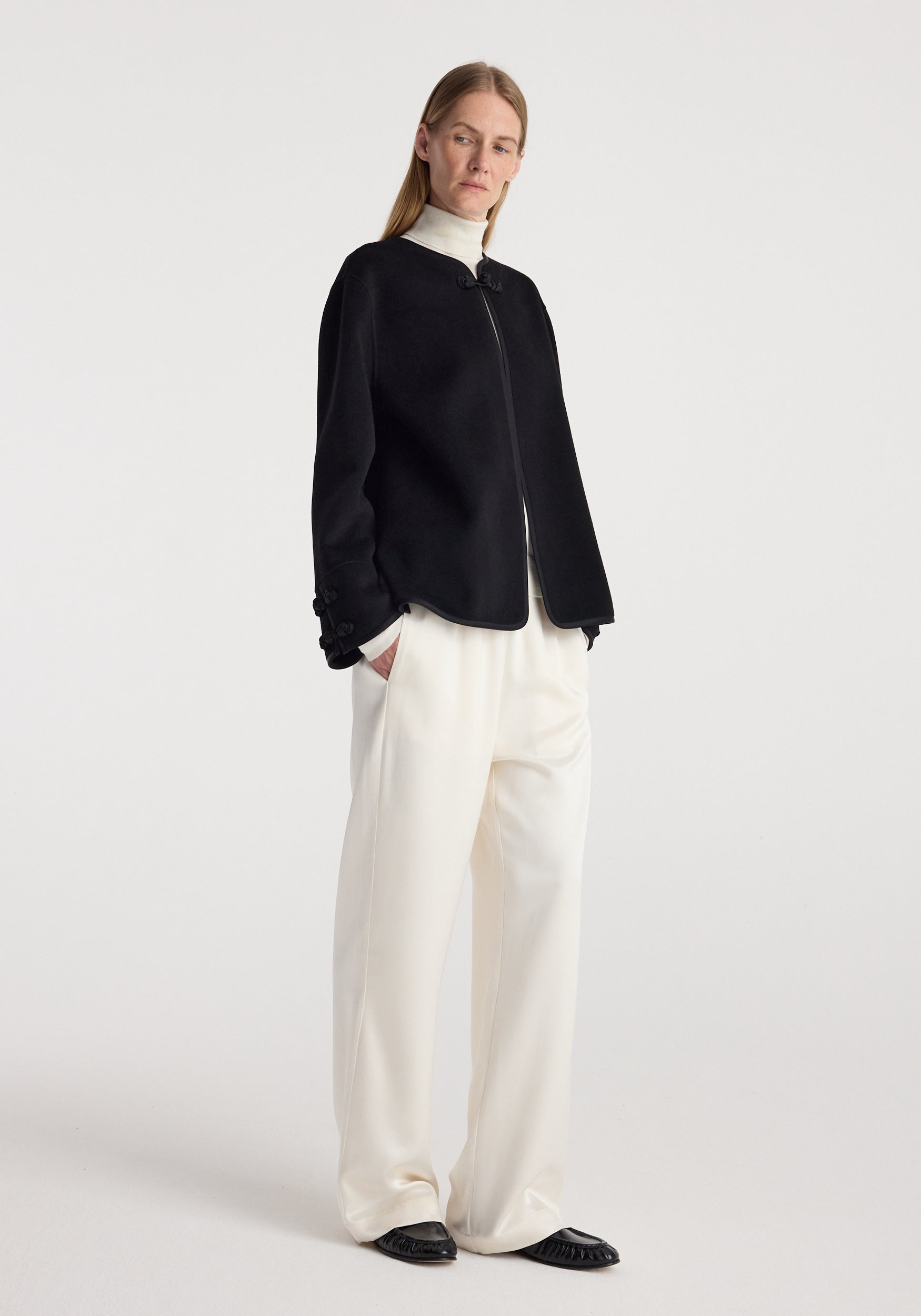 Double-Faced Pankou Jacket | Black