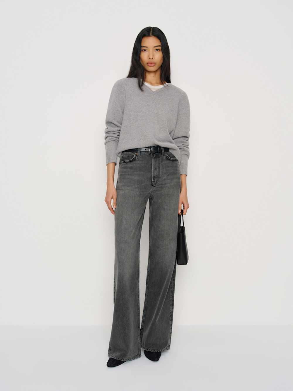 Cary High Rise Slouchy Wide Leg Jeans