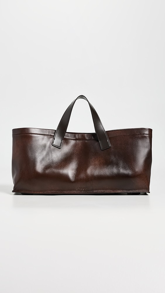 Port Tote Bag - Espresso Distressed