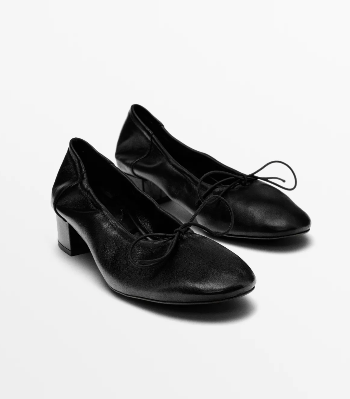 Massimo Dutti, High-Heel Ballerinas