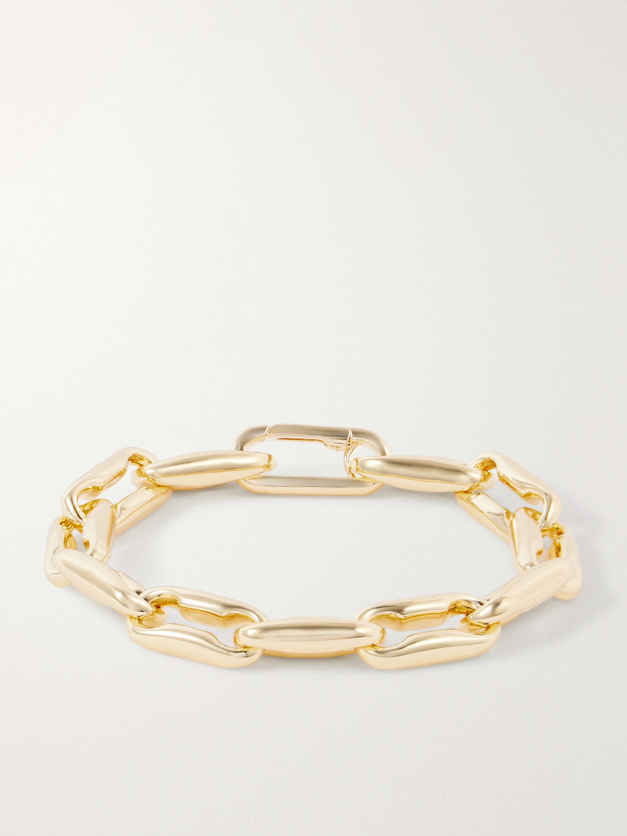 Bleecker 14-Karat Gold-Plated Bracelet
