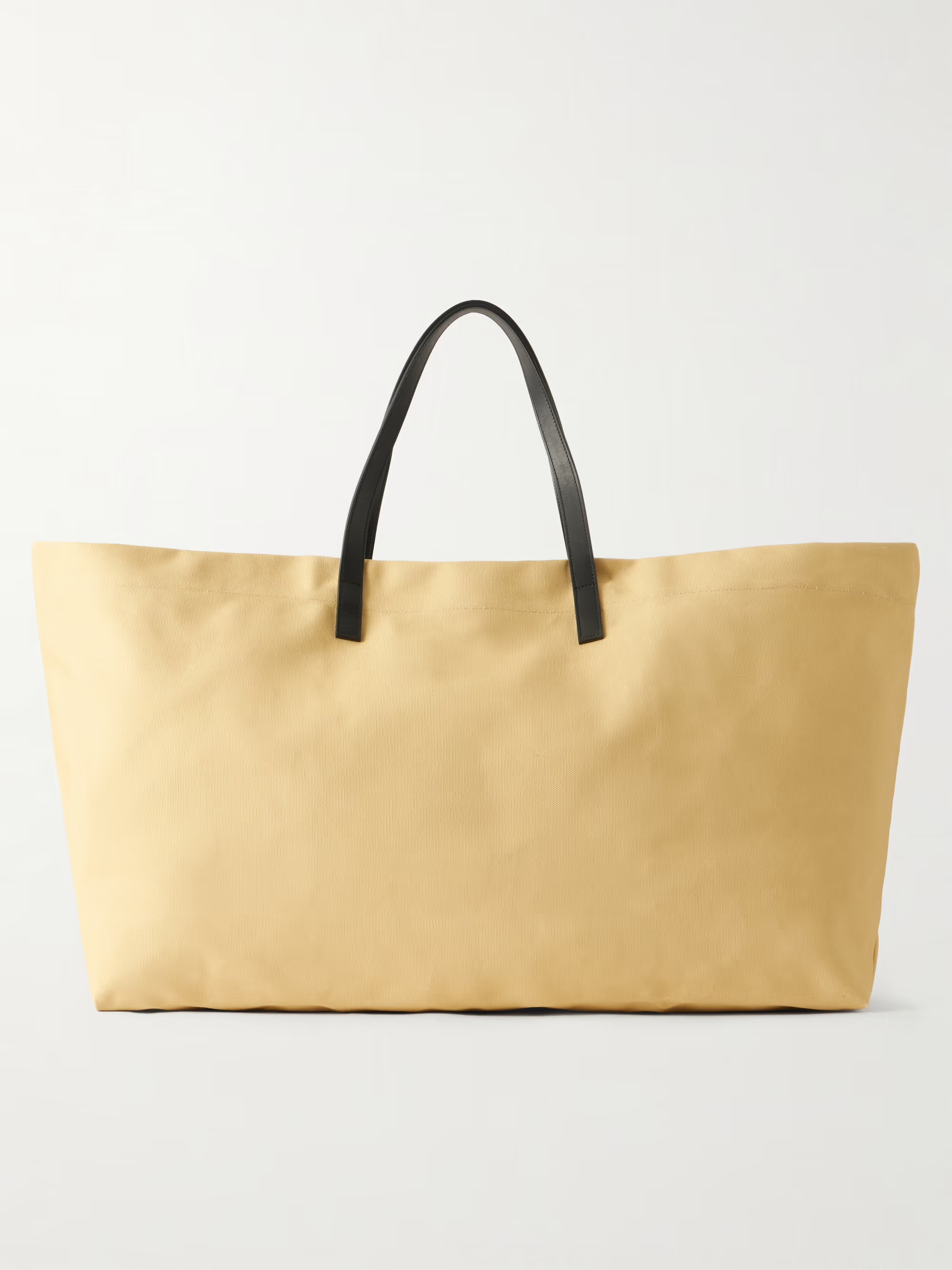 Kallmeyer, Cottage Leather-Trimmed Canvas Tote