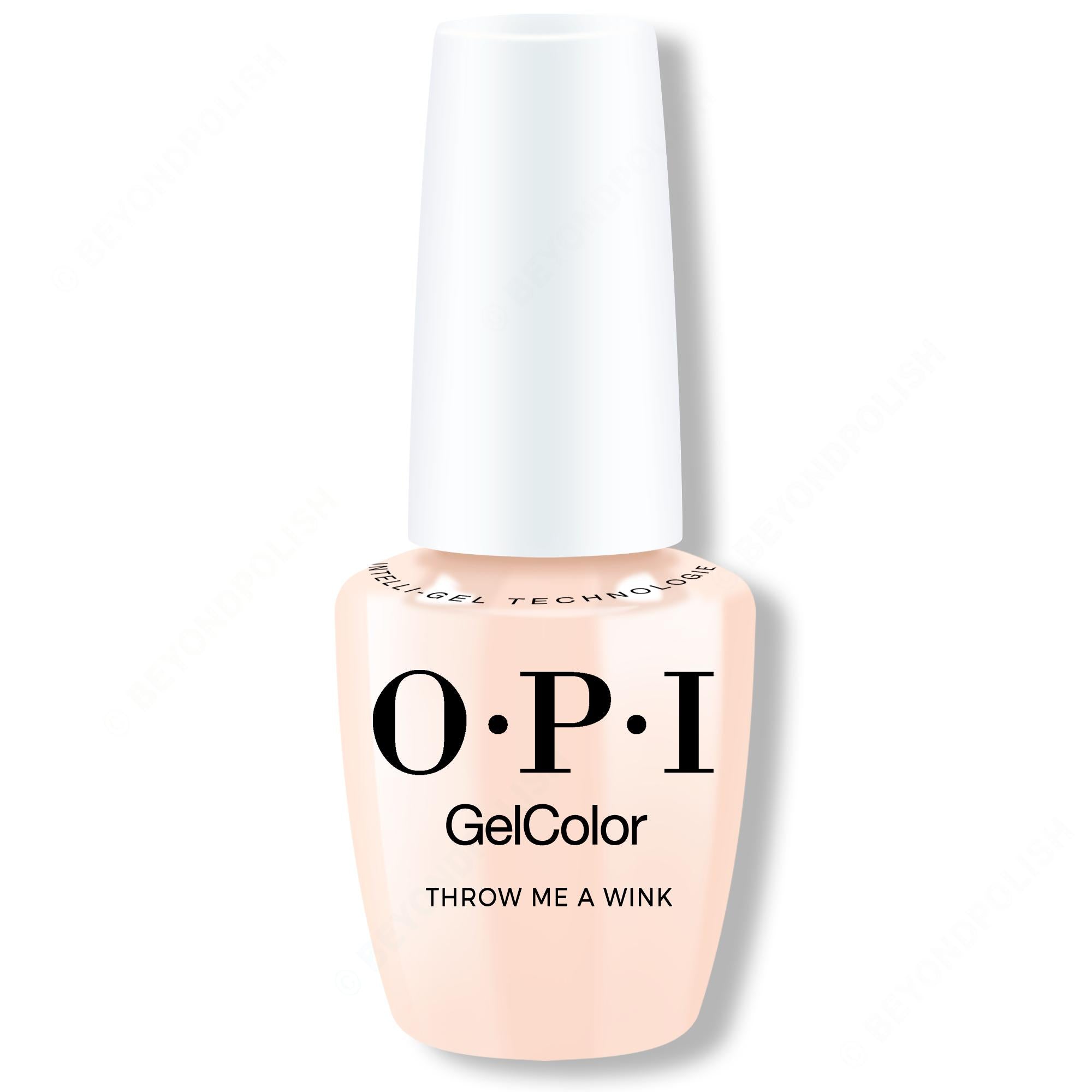 Opi Gelcolor Intelli-Gel - Throw Me a Wink 0.5 Oz