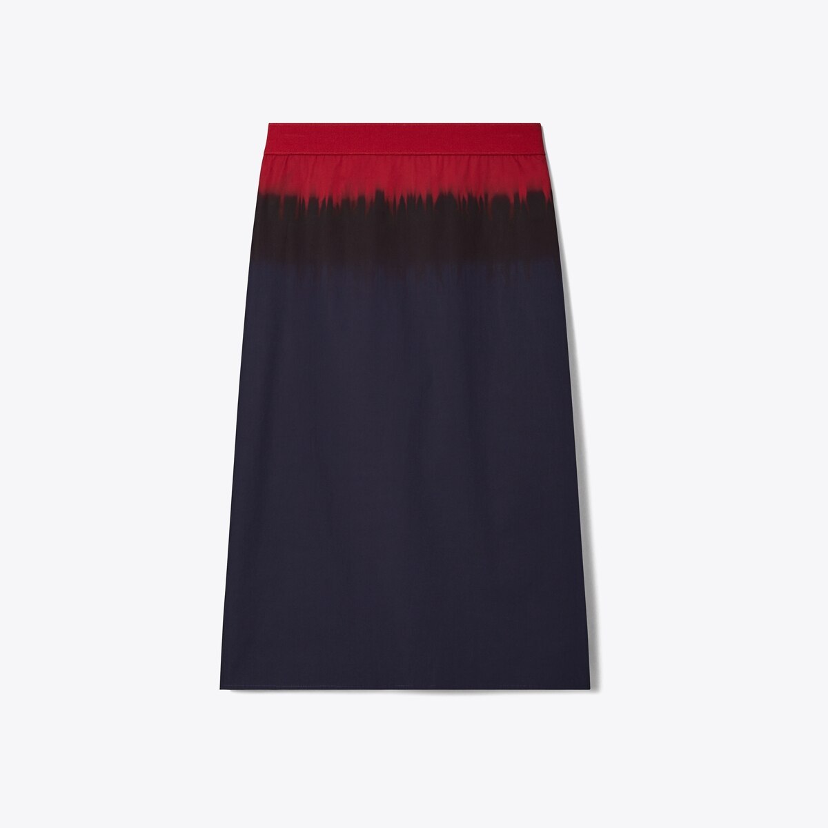 Poplin Skirt in Blue, Size 8