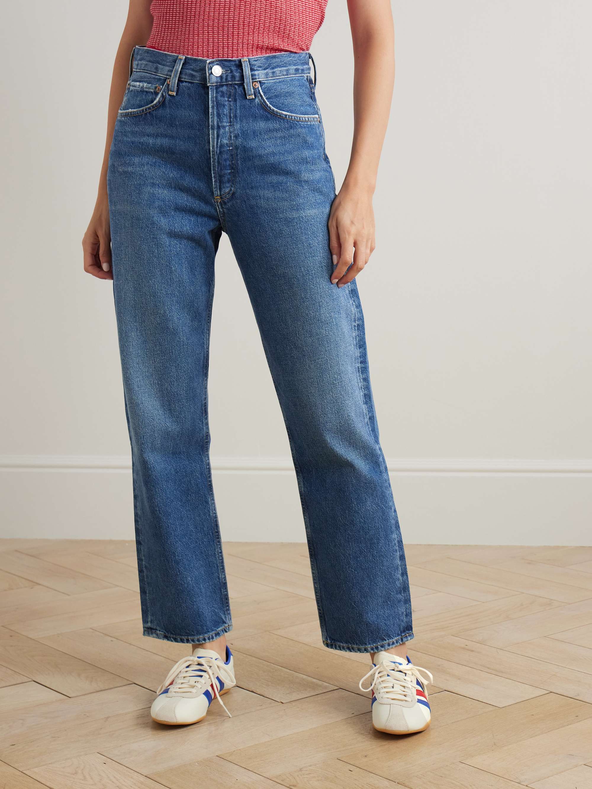 '90s Mid-Rise Straight-Leg Jeans