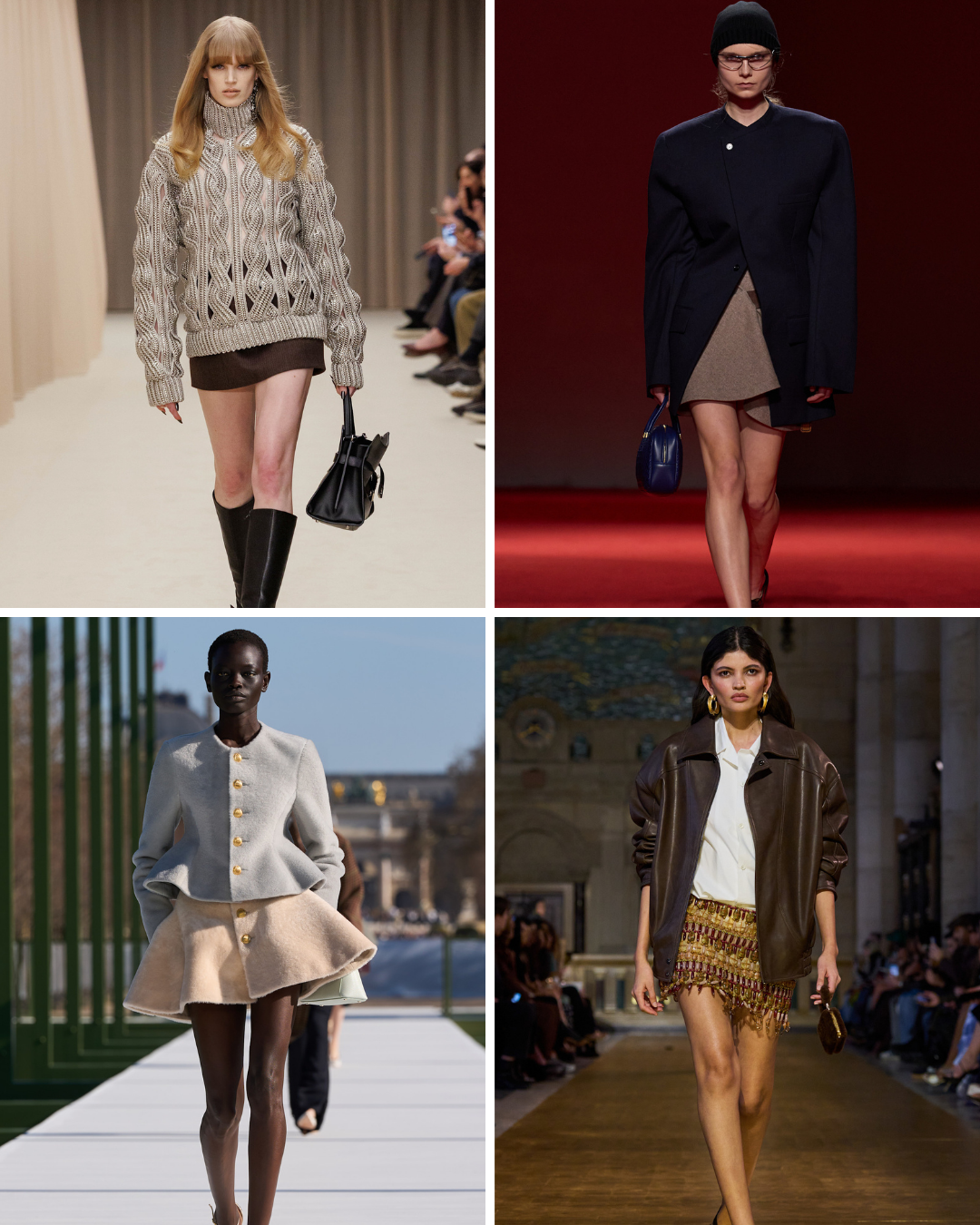 summer autumn transition fashion trends 2026 mini skirts