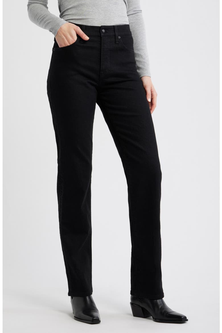 The Longline Straight Leg Jeans
