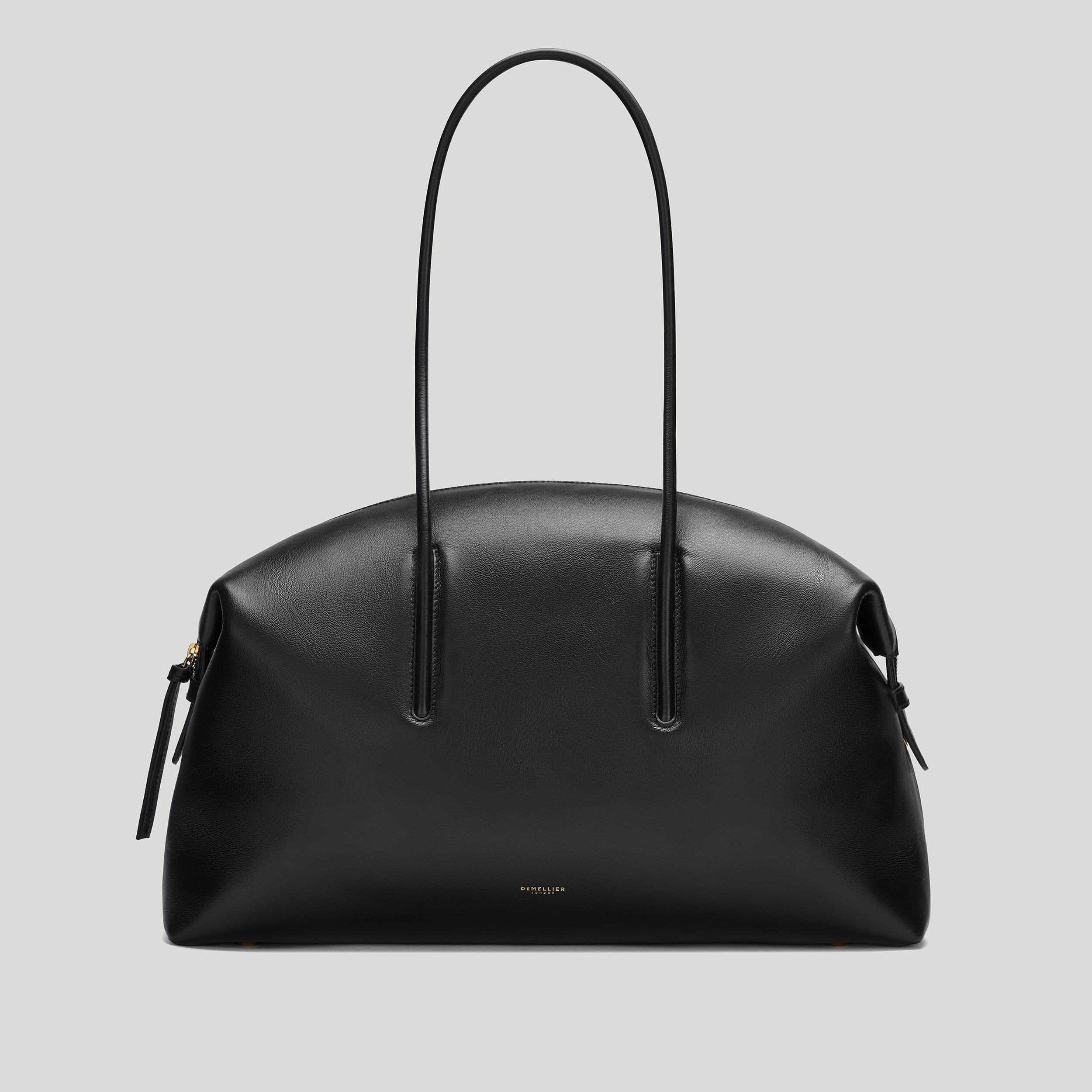 The Stockholm | Black Fine Grain | Demellier