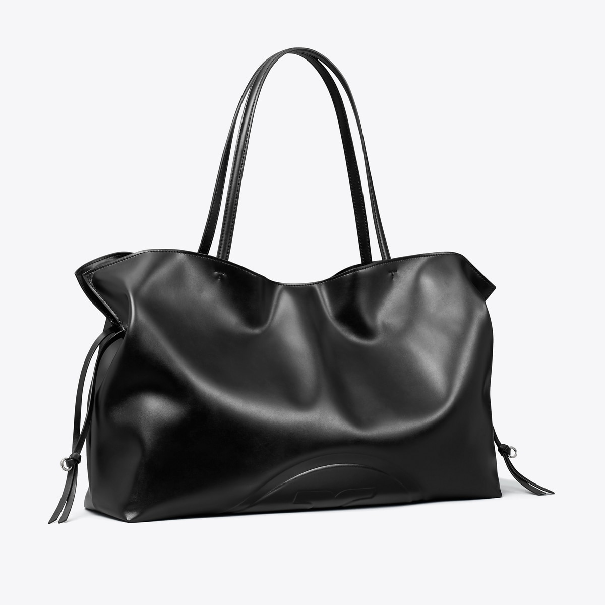 Ella Natuura&trade; Drawstring Tote in Black, Size Os