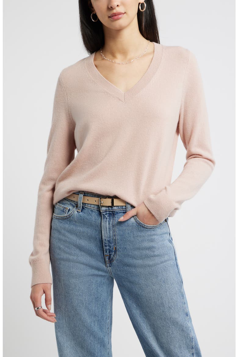 V-Neck Cashmere Sweater