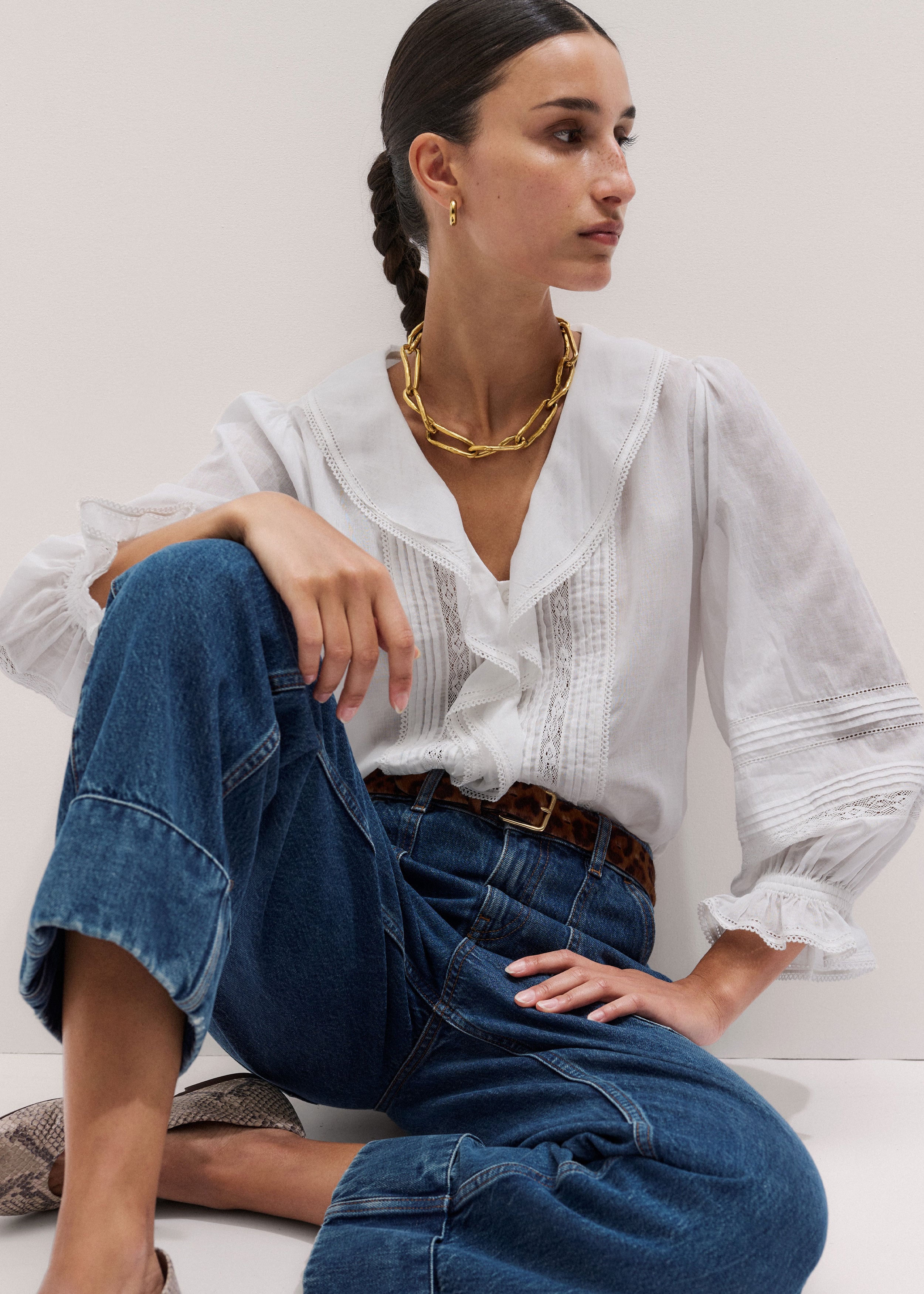 Ruffle Blouse