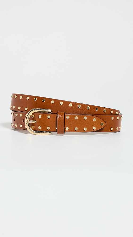 Zap Studs Belt - Black
