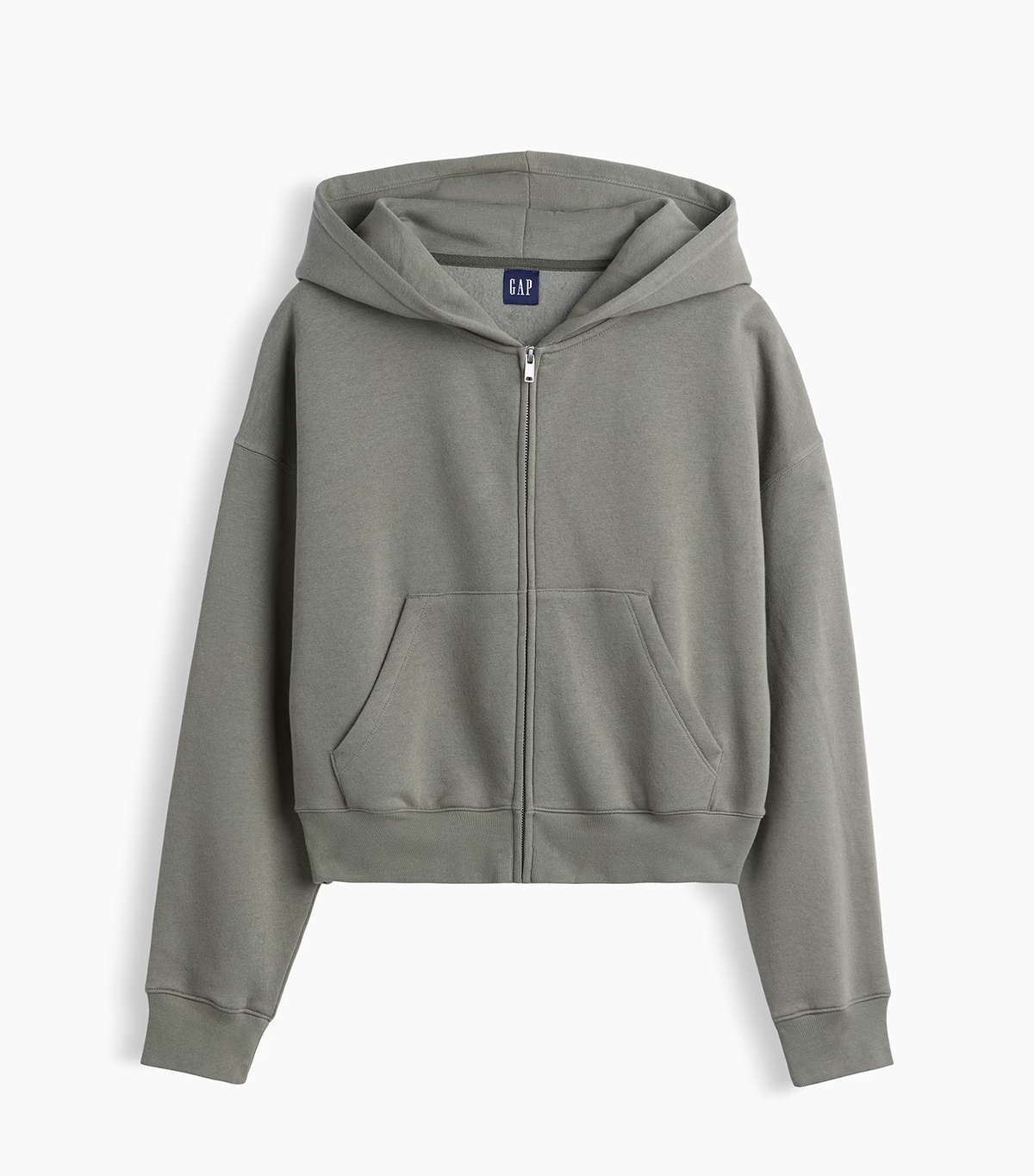 Gap, Vintagesoft Wedge Zip Hoodie