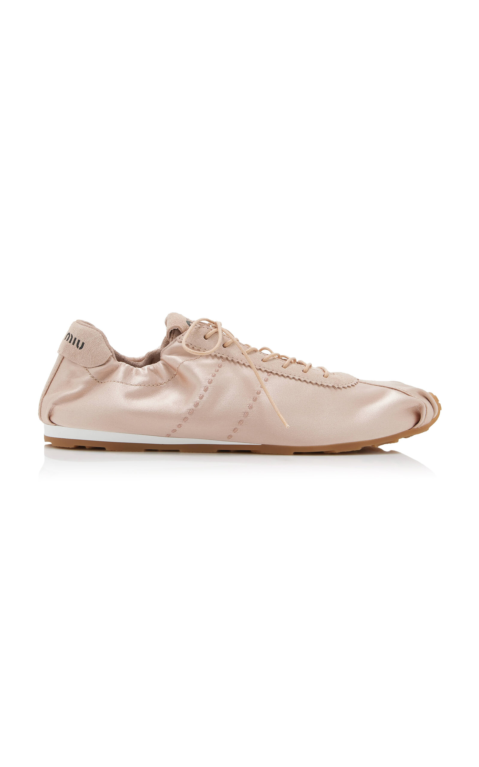 Plume Satin Sneakers