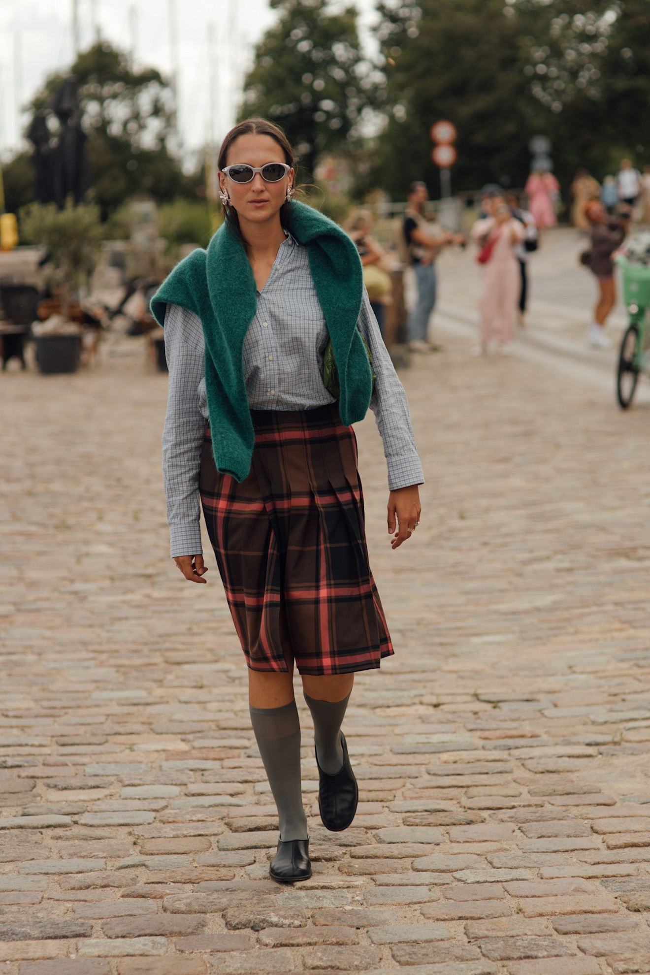 street style trend predictions autumn 2026 check skirts