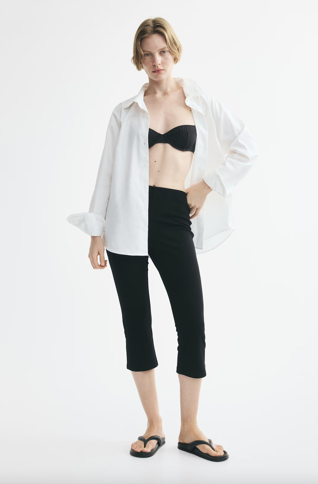 H&M Ponte Capri Pants