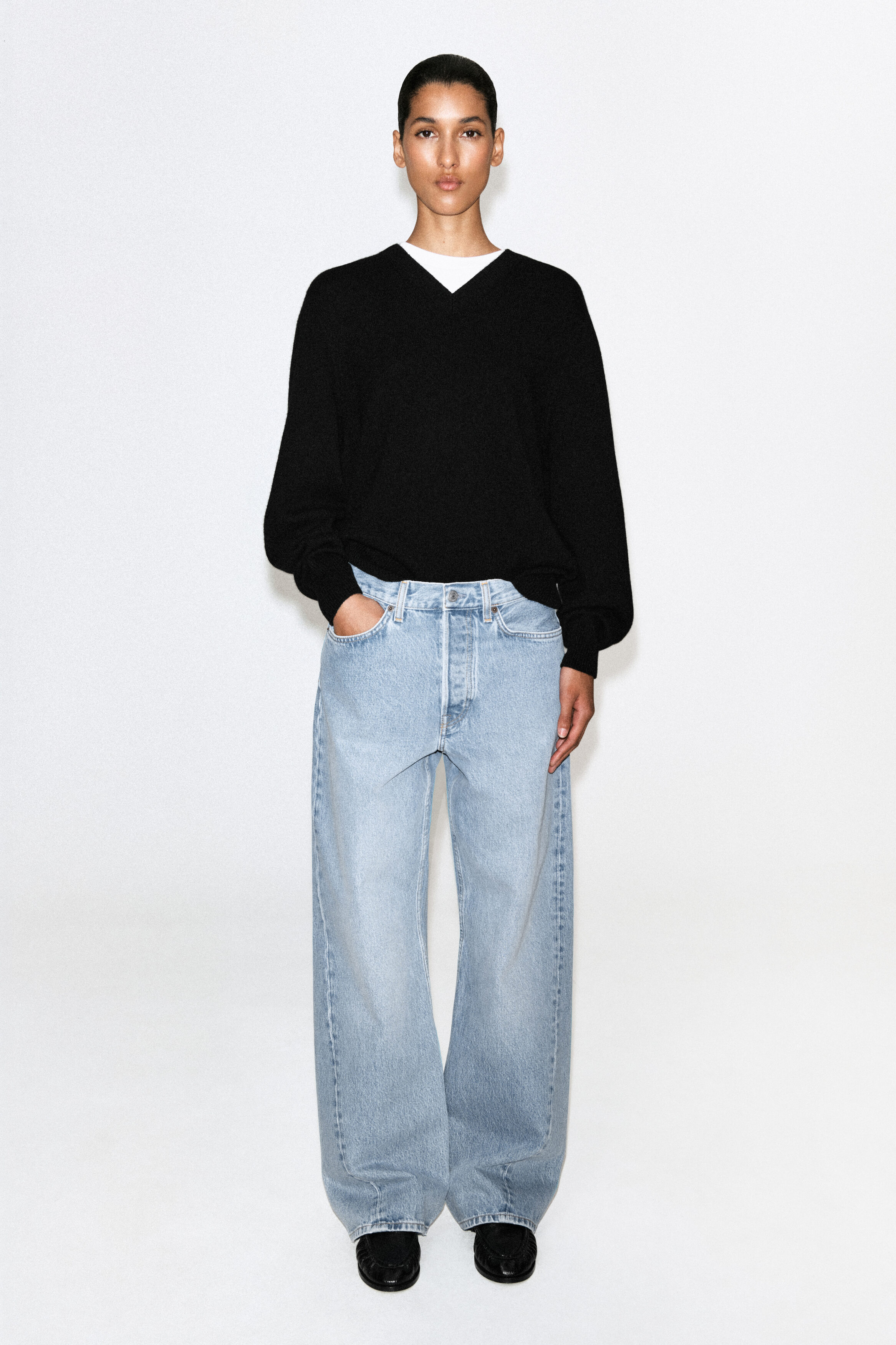 Facade Straight-Leg Jeans