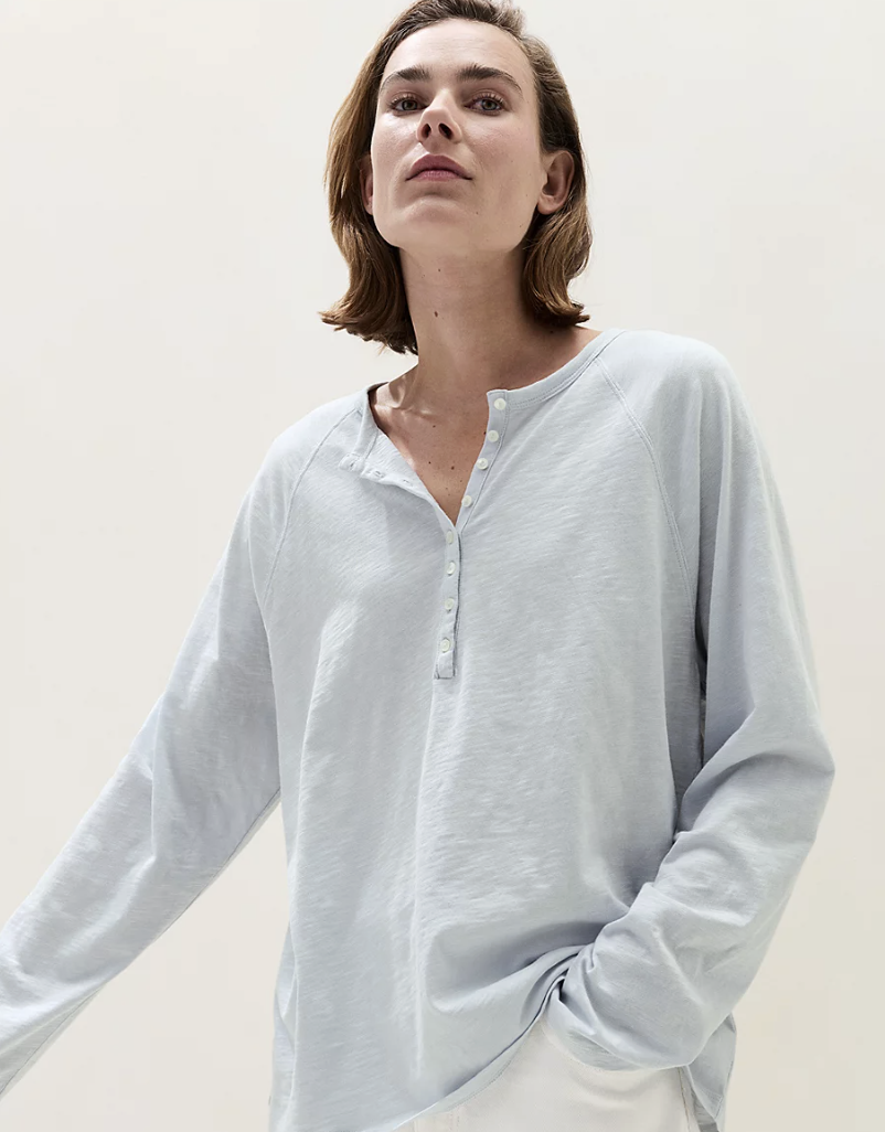 The White Company, Relaxed Henley Top