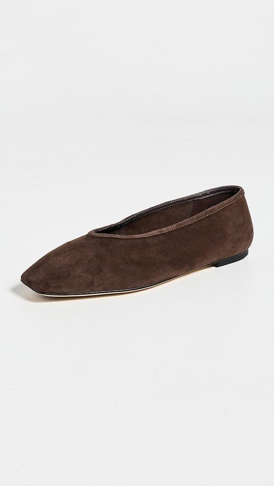 Bianca Flats - Espresso Suede