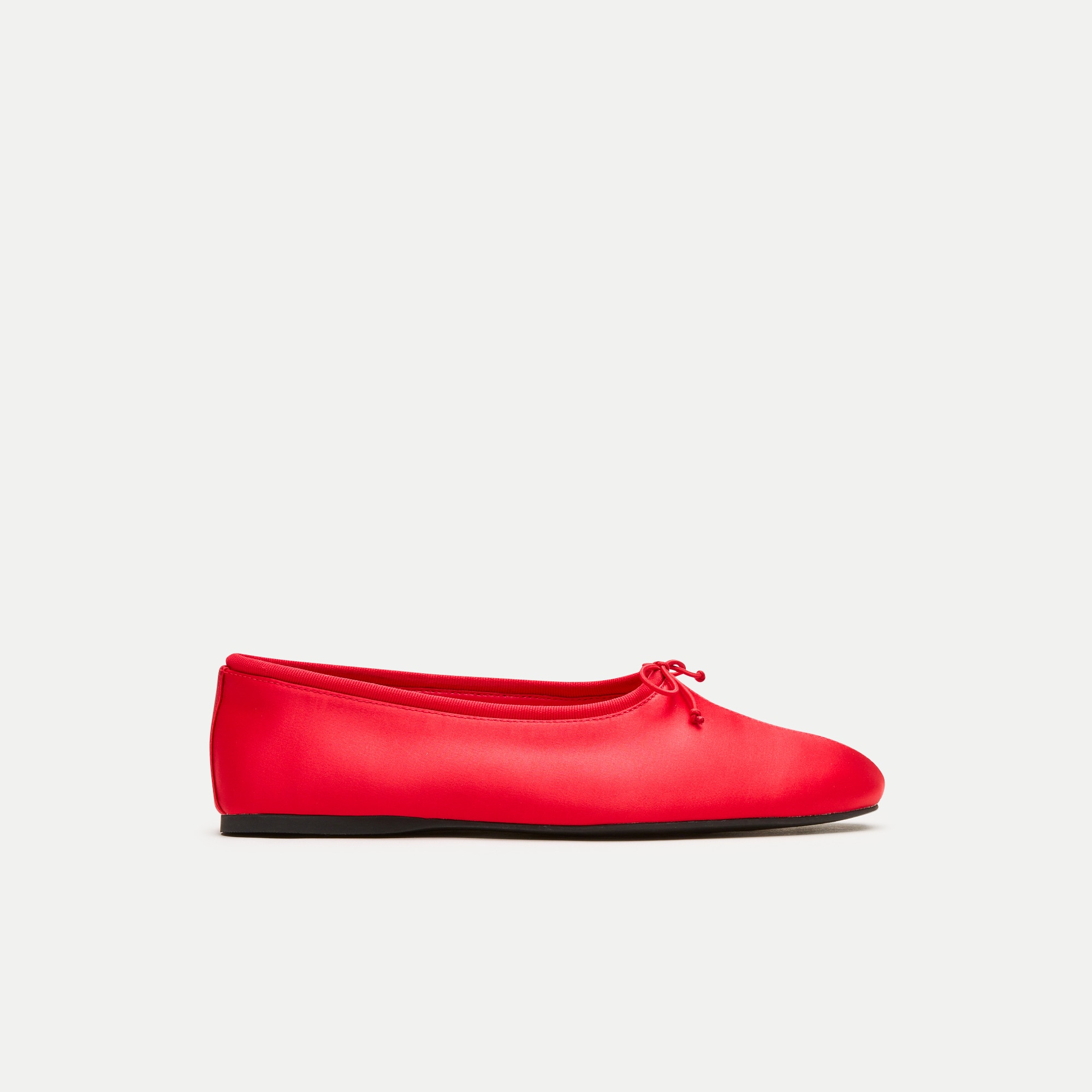 Verona Ballet Flats in Satin