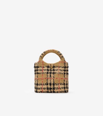 Mini Margate Tote in Sand Beige - Women | Burberry&reg; Official