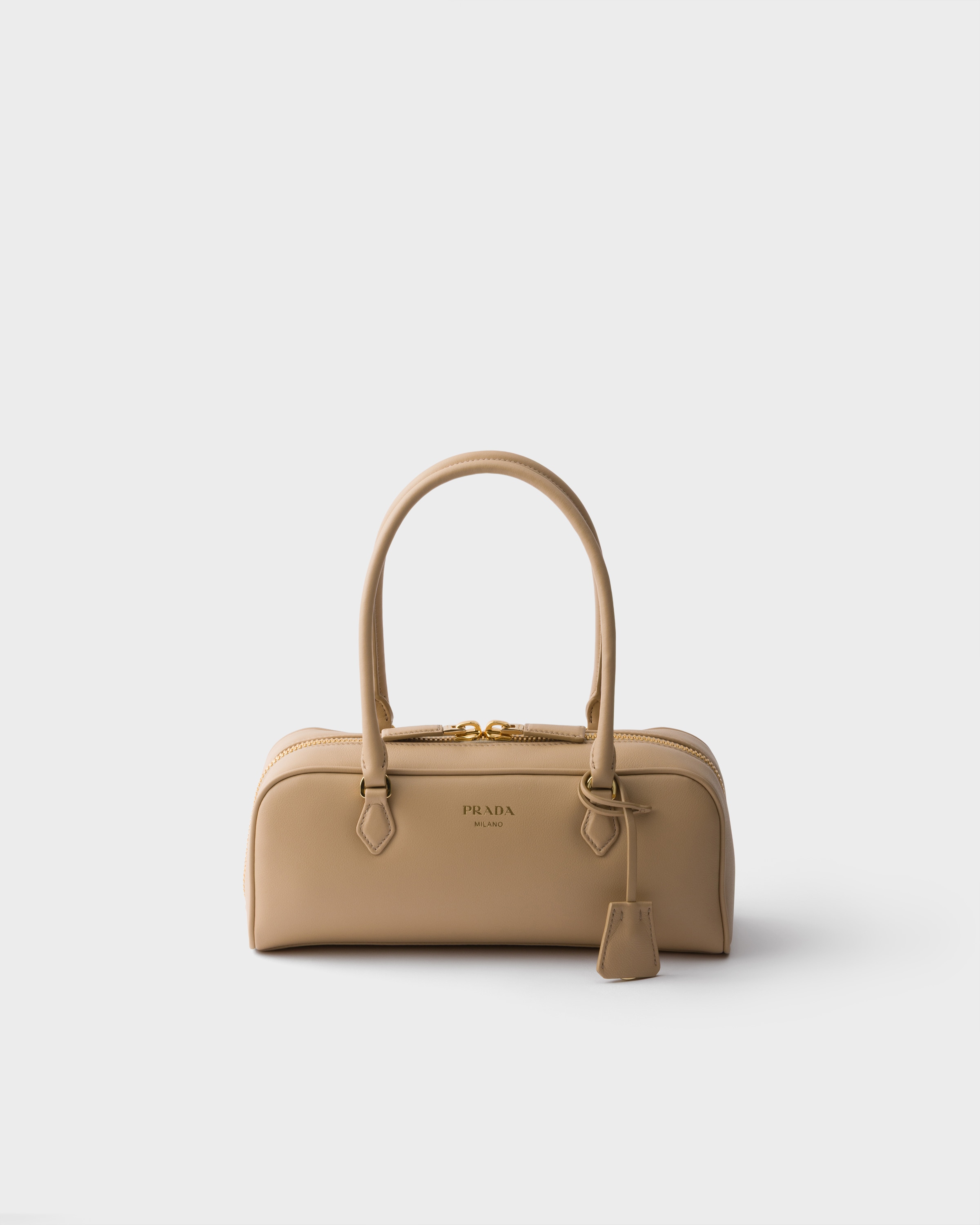 Medium Leather Top-Handle Bag