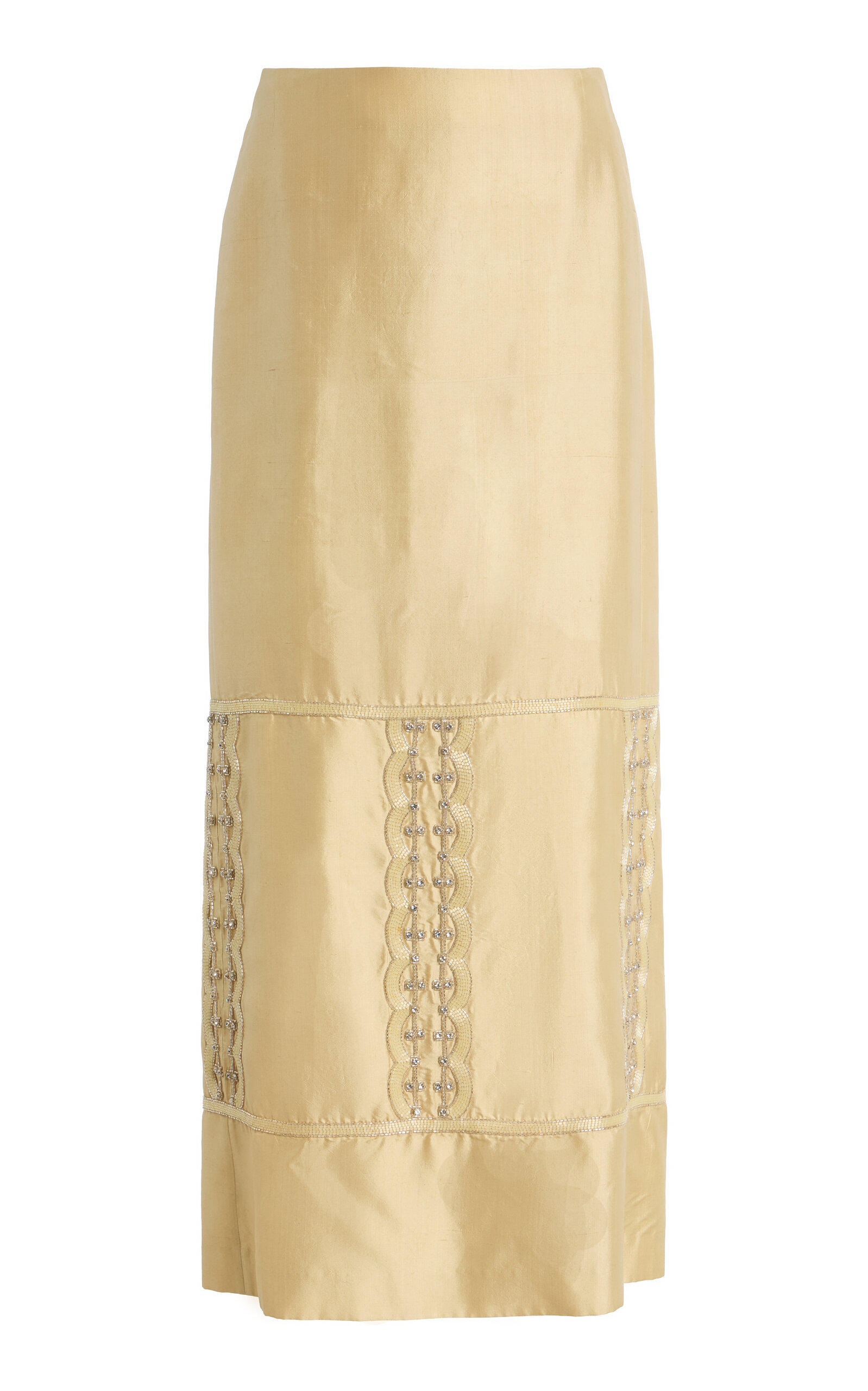Reed Silk Maxi Skirt