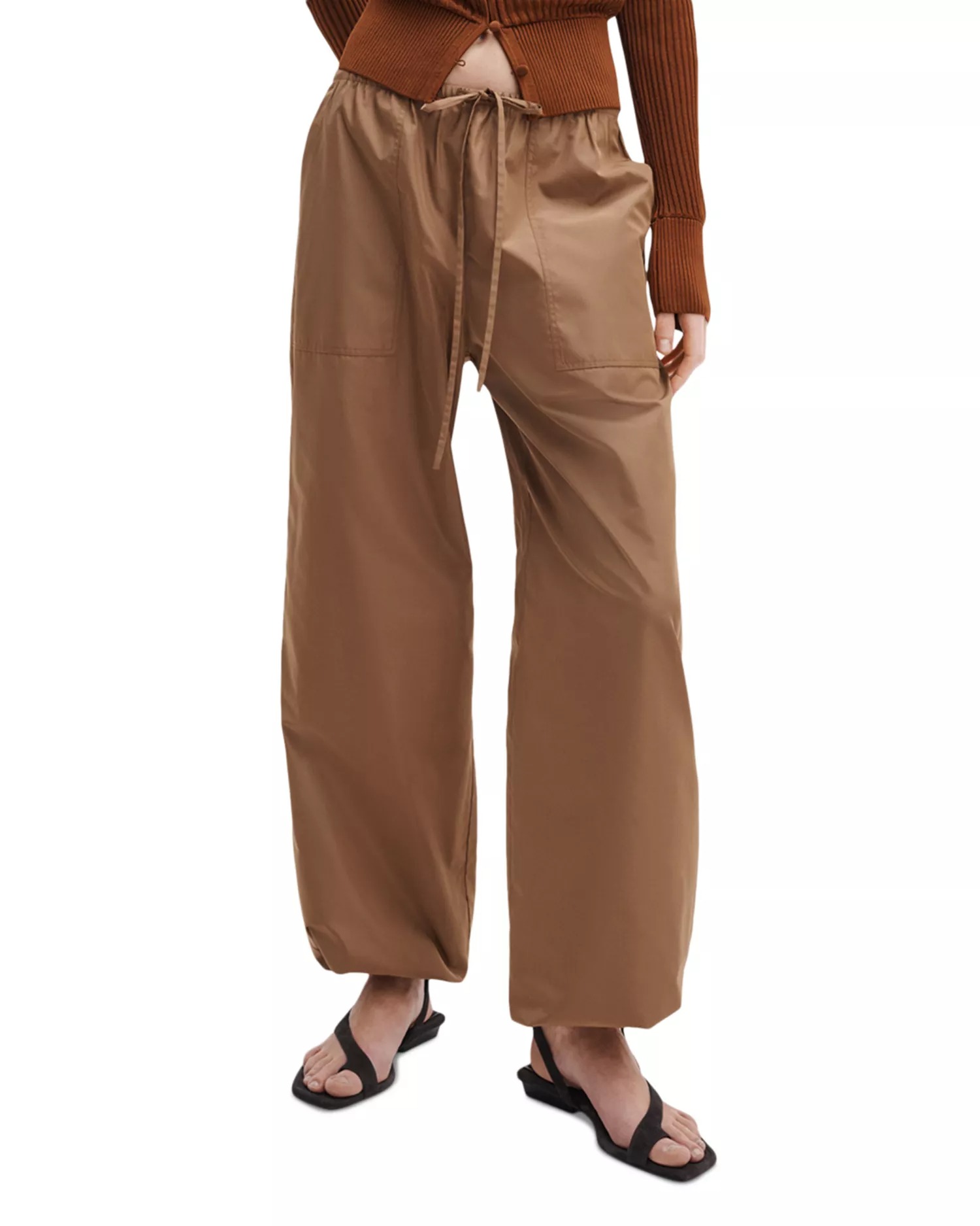 Rag & Bone, Claire Taffeta Tie Pants