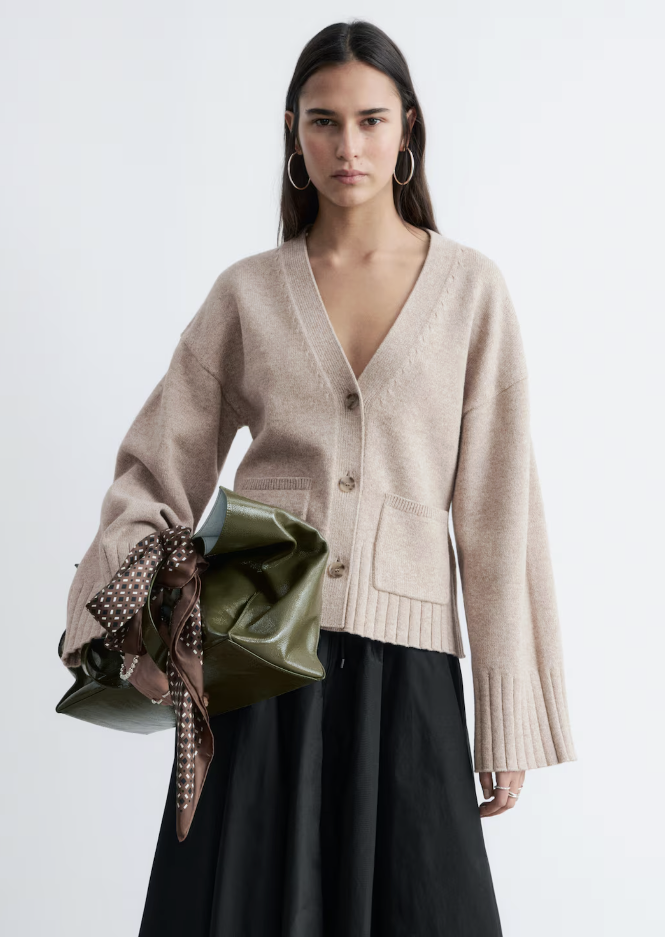 & Other Stories, Tapered Knit Cardigan