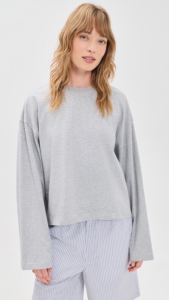 Bloom Long Sleeve Tee - Grey