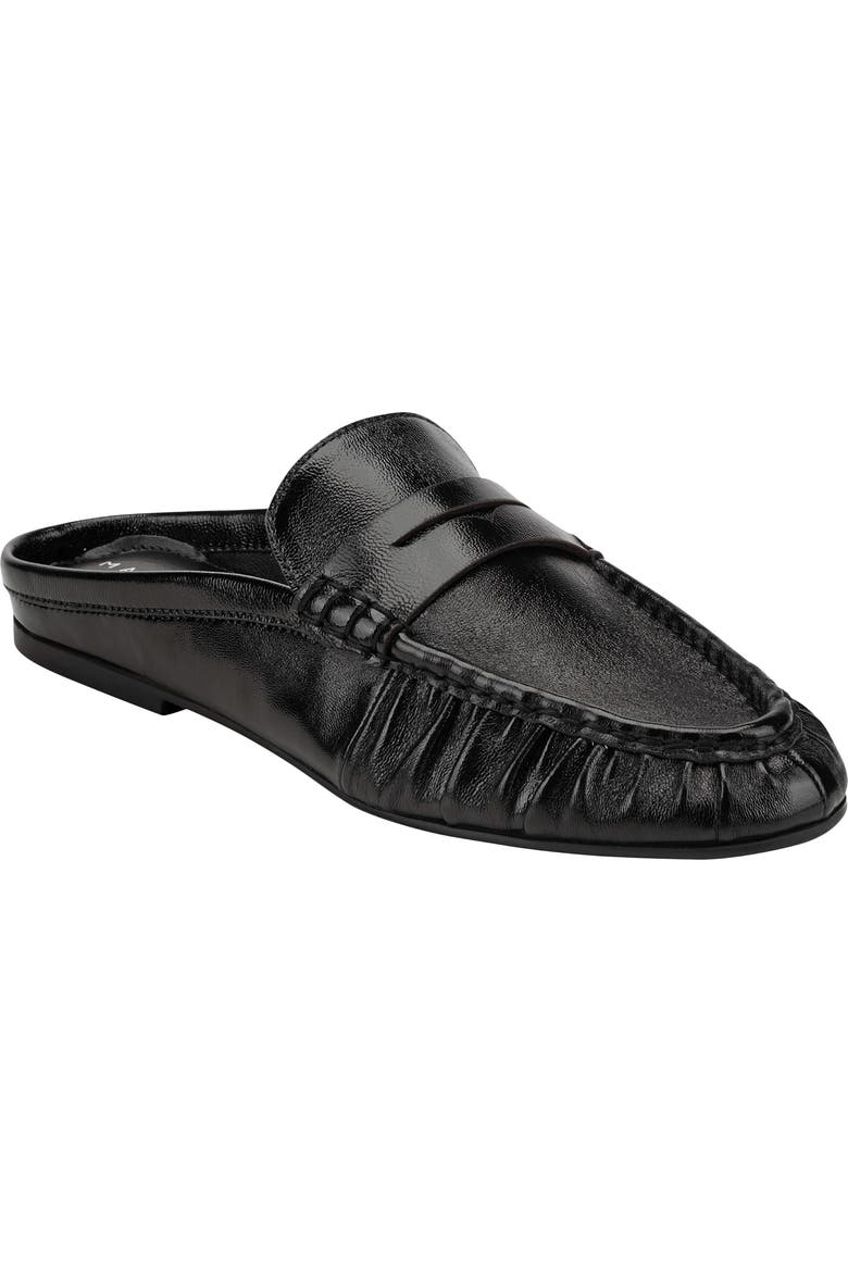Jaynie Almond Toe Loafer Mule