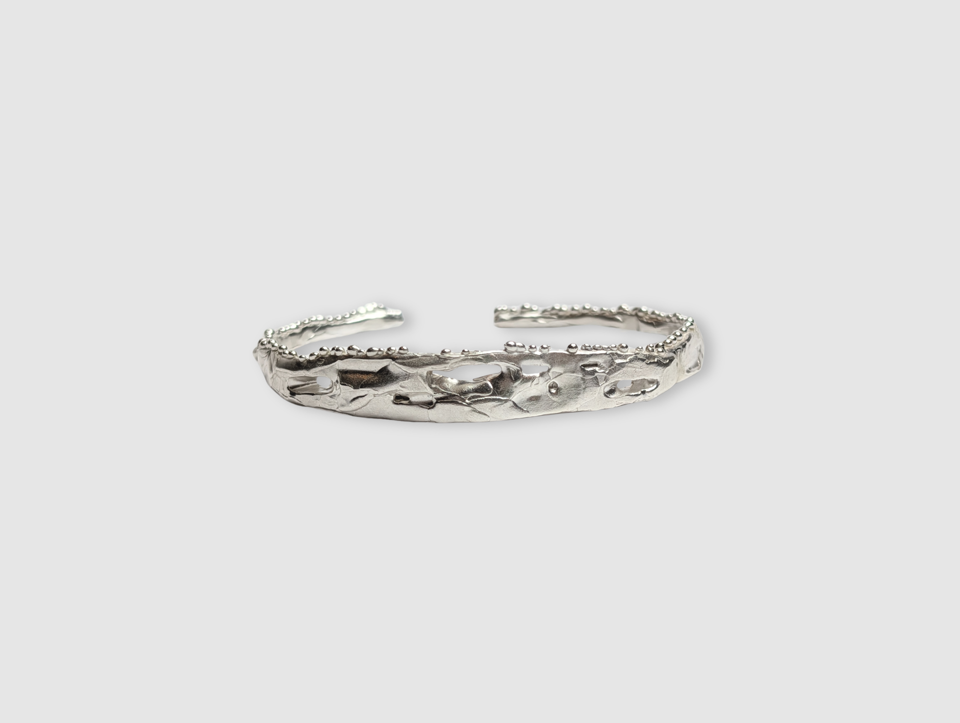 Molten Shore Cuff | Sterling Silver